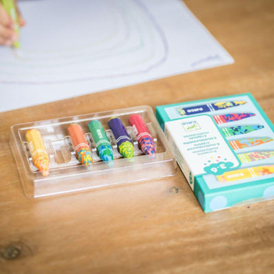 Djeco Multicoloured Flower Crayons-The Enchanted Child