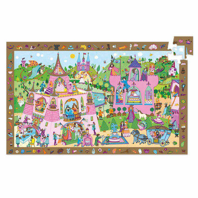 Djeco Princess Observation Puzzle, 54pc