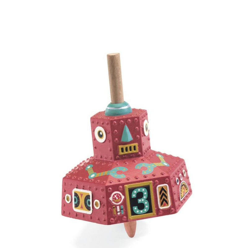 Djeco Robots Spinning Tops