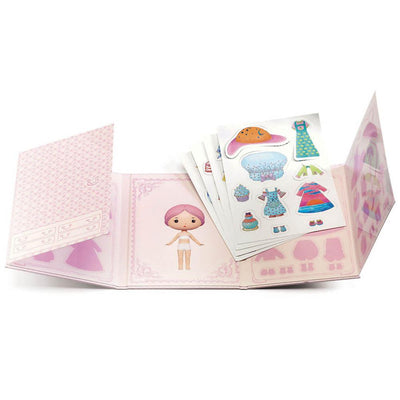 Djeco Tinyly Miss Lilypink Removable Sticker Set