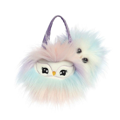 Fancy Pal Owl in Fluffy Bag