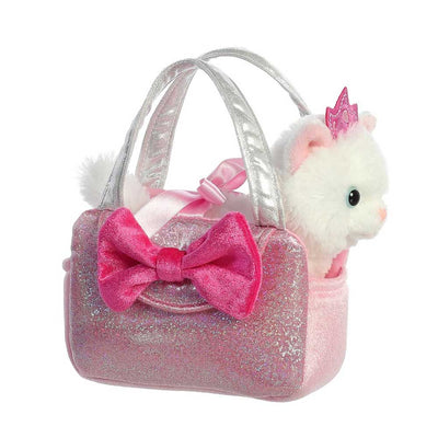 Fancy Pal Princess Cat in Sparkle Bag