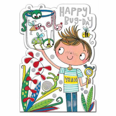 Happy Bug-Day Birthday Card