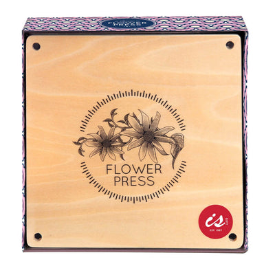 IS Gifts Wooden Flower Press
