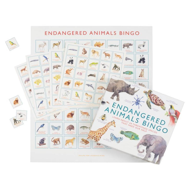 Laurence King Endangered Animals Bingo
