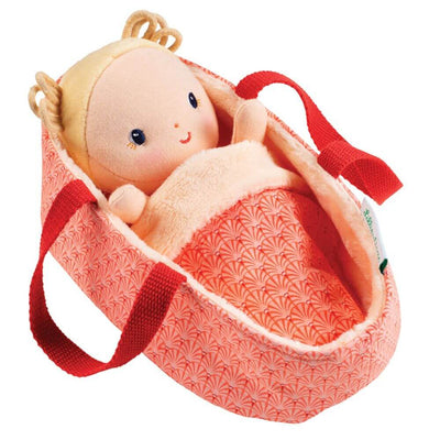 Lilliputiens Baby Anais Doll + Bed-Baby Gifts-Kids Toys-Mornington Peninsula