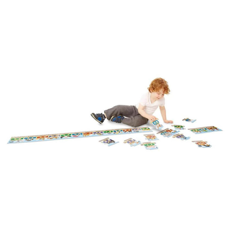 Melissa & Doug Alphabet Express Floor Puzzle-The Enchanted Child-Mornington Peninsula
