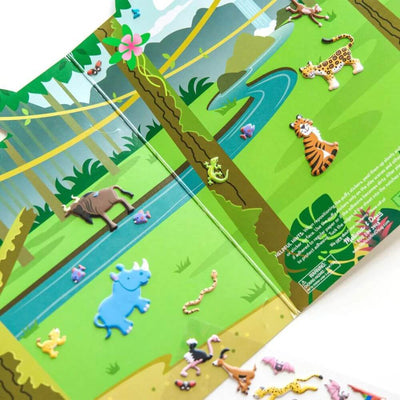 Melissa & Doug Safari Puffy Sticker Set-Baby Gifts and Toys-Mornington Peninsula