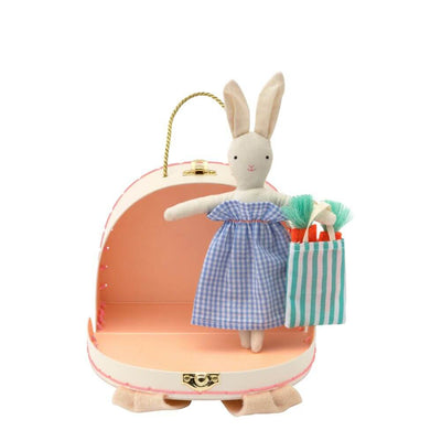 Meri Meri Bunny Mini Suitcase Doll-Baby Gifts-Toys & Kids Books-The Enchanted Child