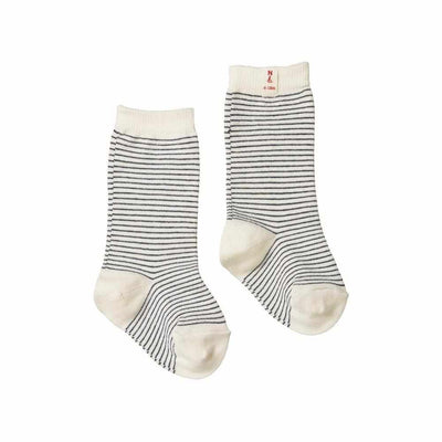 Nature Baby Navy Stripe Socks
