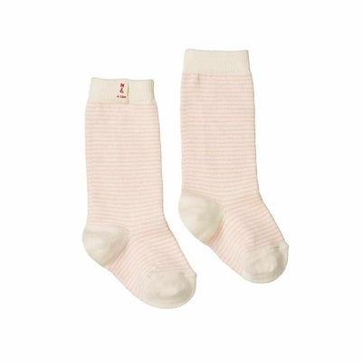 Nature Baby Pink Stripe Socks