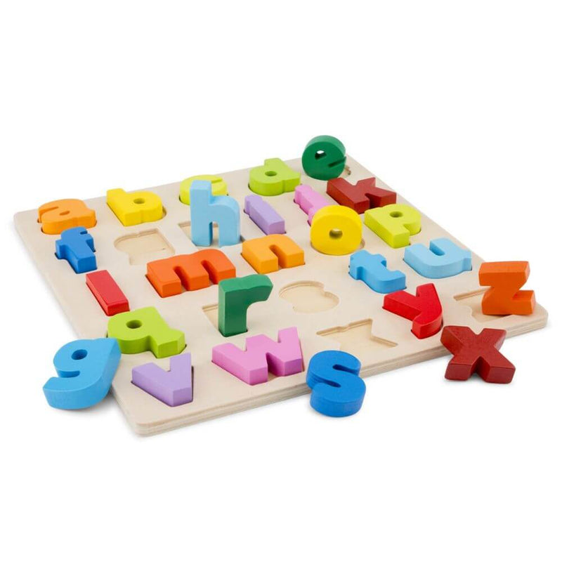 New Classic Toys Lowercase Alphabet Puzzle-Toys-Baby Gifts-Mornington Peninsula