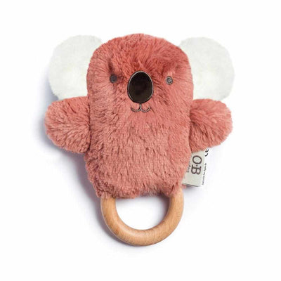 O.B Designs Kate Koala Rattle & Teething Ring