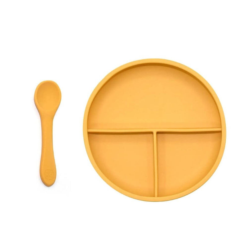 O.B Designs Mango Divided Plate & Spoon Set