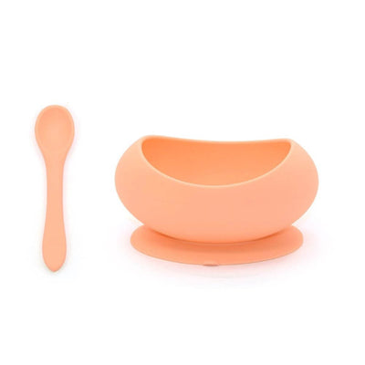 O.B Designs Peach Bowl & Spoon Set