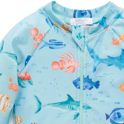 Purebaby Tropical Fish Swimsuit-The Enchanted Child