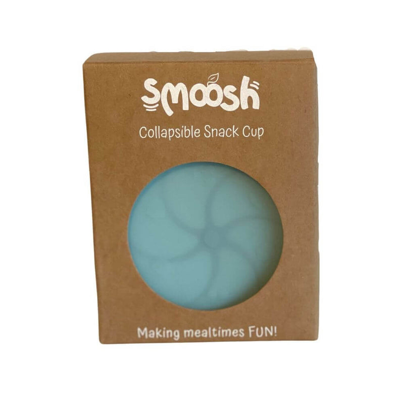 Smoosh Teal Silicone Snack Cup-Mealtime-The Enchanted Child