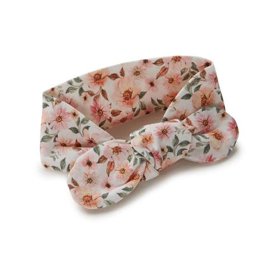 Snuggle Hunny Kids Spring Floral Wrap & Headband Set