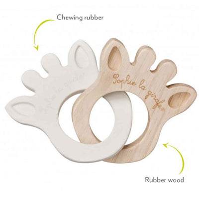 Sophie the Giraffe So Pure Silhouette Rings