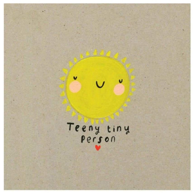 Teeny Tiny Person Baby Card
