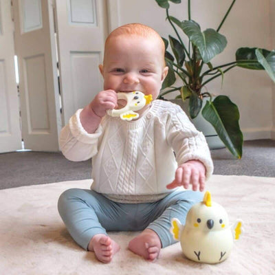 Tiger Tribe Cockatoo Silicone Teether