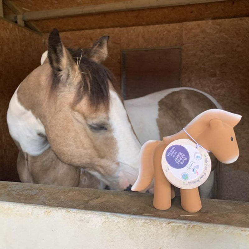 Tikiri Natural Rubber Horse-Baby Gifts-Kids Toys Australia