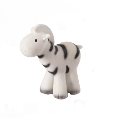Tikiri Natural Rubber Zebra Zoo Animal-Baby Gifts-Toys & Kids Books-The Enchanted Child