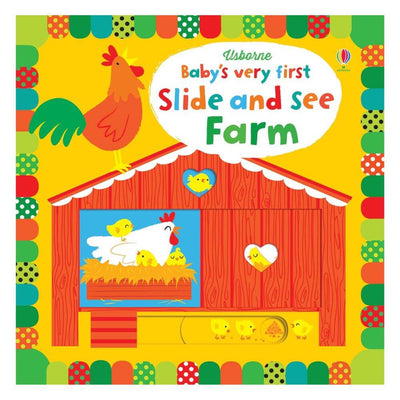 Usborne Baby's First Slide & See Farm-The Enchanted Child-Mornington Peninsula