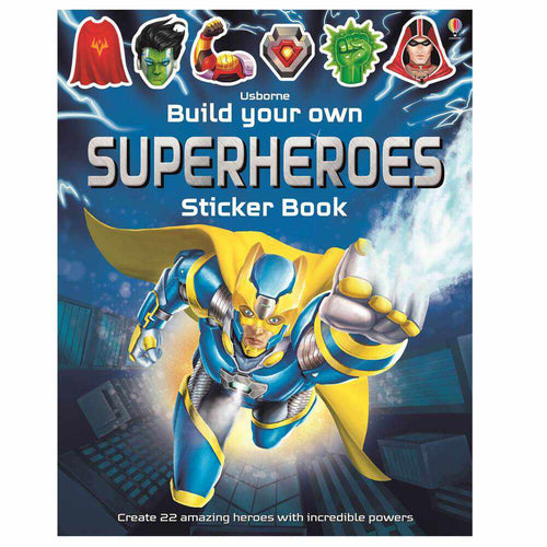 Usborne Build Your Own Superheroes