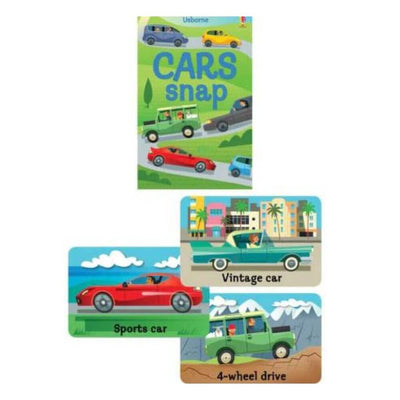 Usborne Cars Snap Card Game
