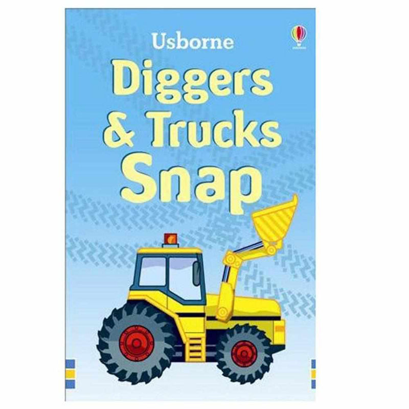 Usborne Diggers & Truck Snap Card Game