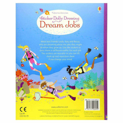Usborne Dream Jobs Sticker Dolls