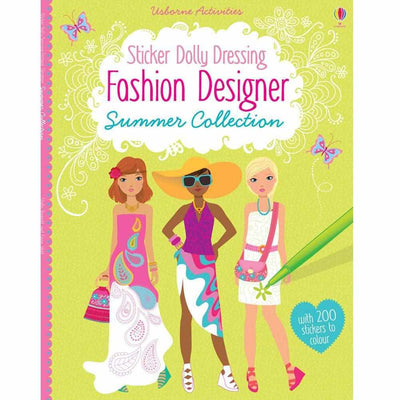Usborne Fashion Designer Summer Sticker Dolls