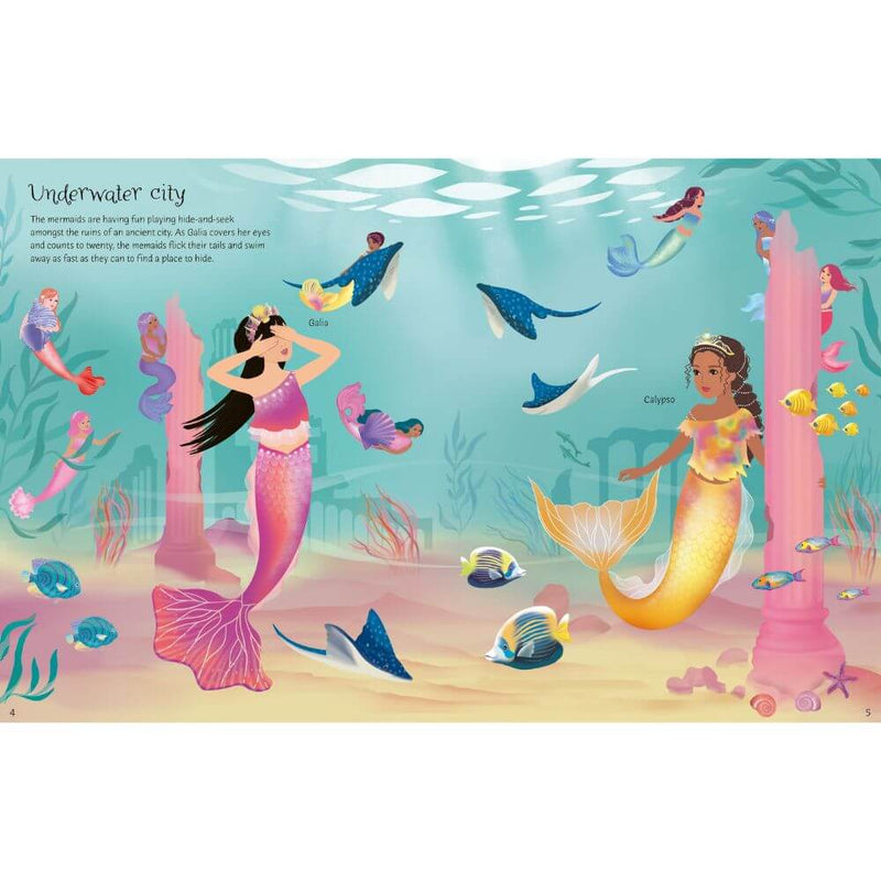 Usborne Mermaid Kingdom Sticker Dolls-The Enchanted Child-Mornington Peninsula