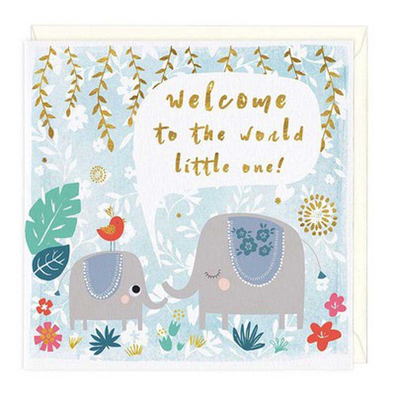 Welcome to the World Baby Card