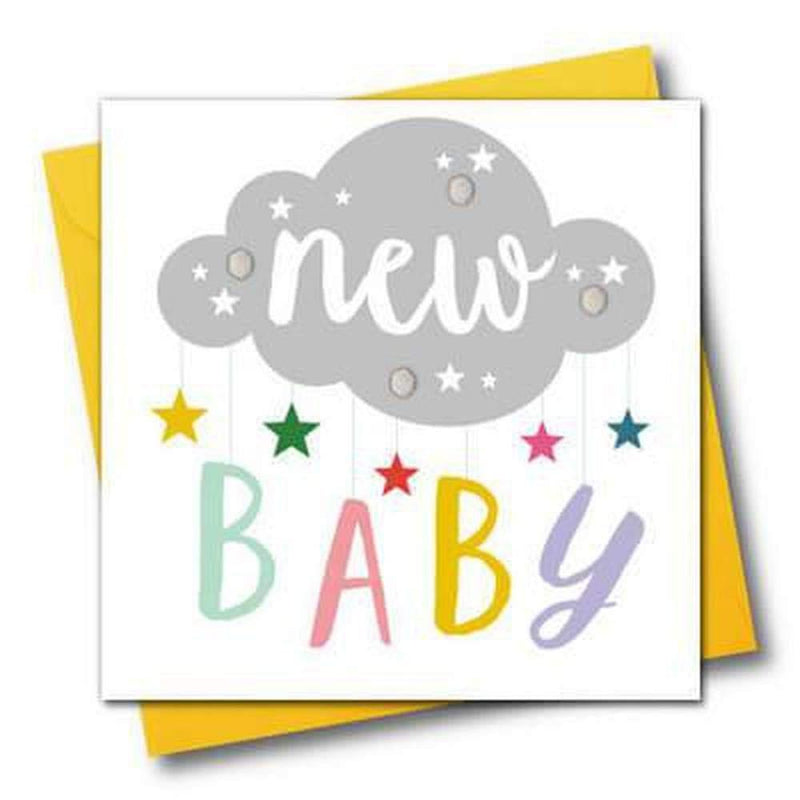 New Baby Pom Pom Card