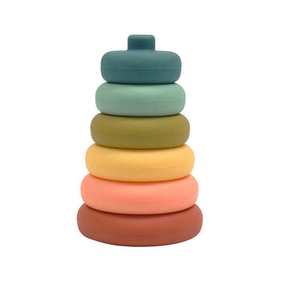 O.B Designs Blueberry Silicone Stacking Tower