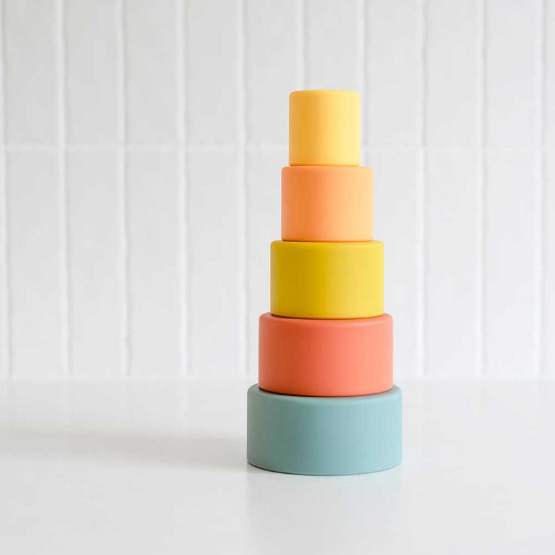O.B Designs Round Silicone Stacking Cups