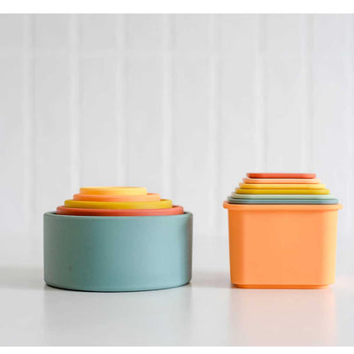 O.B Designs Round Silicone Stacking Cups