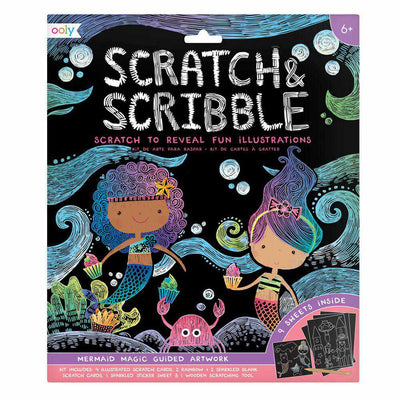Ooly Mermaids Scratch & Scribble