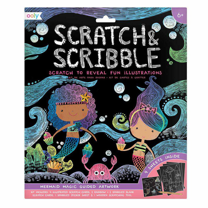 Ooly Mermaids Scratch & Scribble