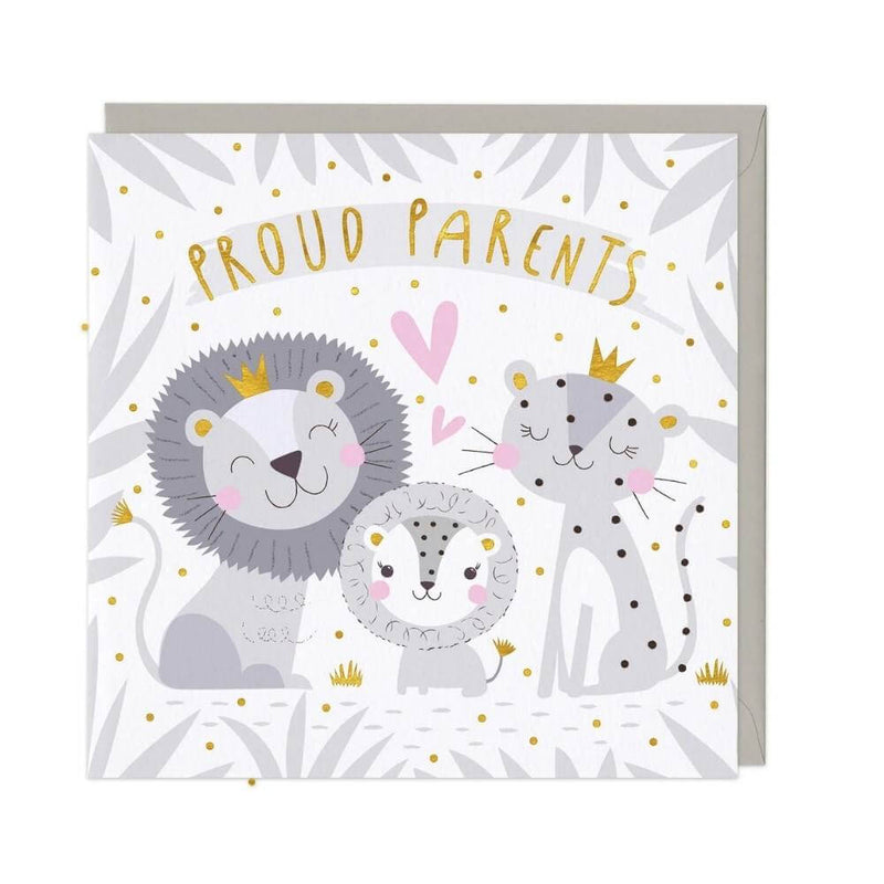 Proud Parents New Baby Card