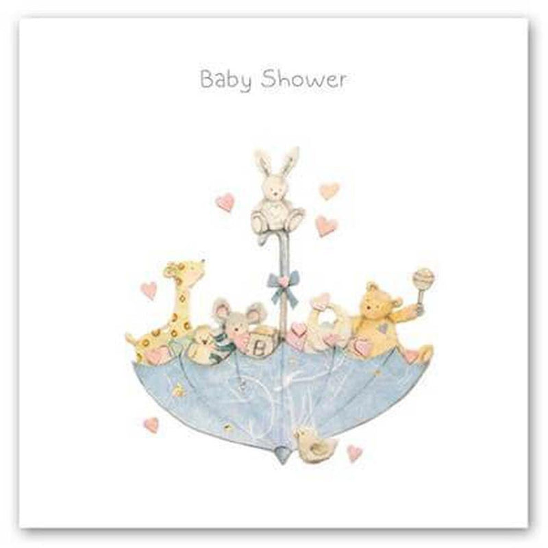 Umbrella Baby Shower Card