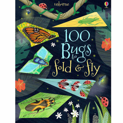 Usborne 100 Bugs To Fold & Fly