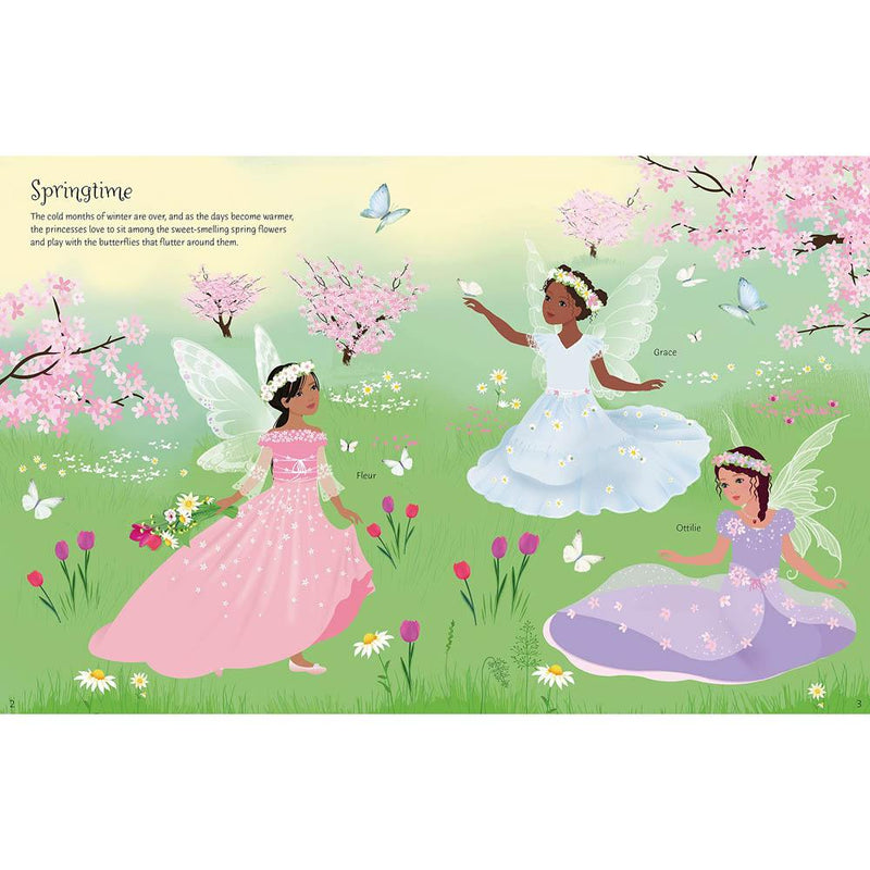 Usborne Fairy Princesses Sticker Dolls
