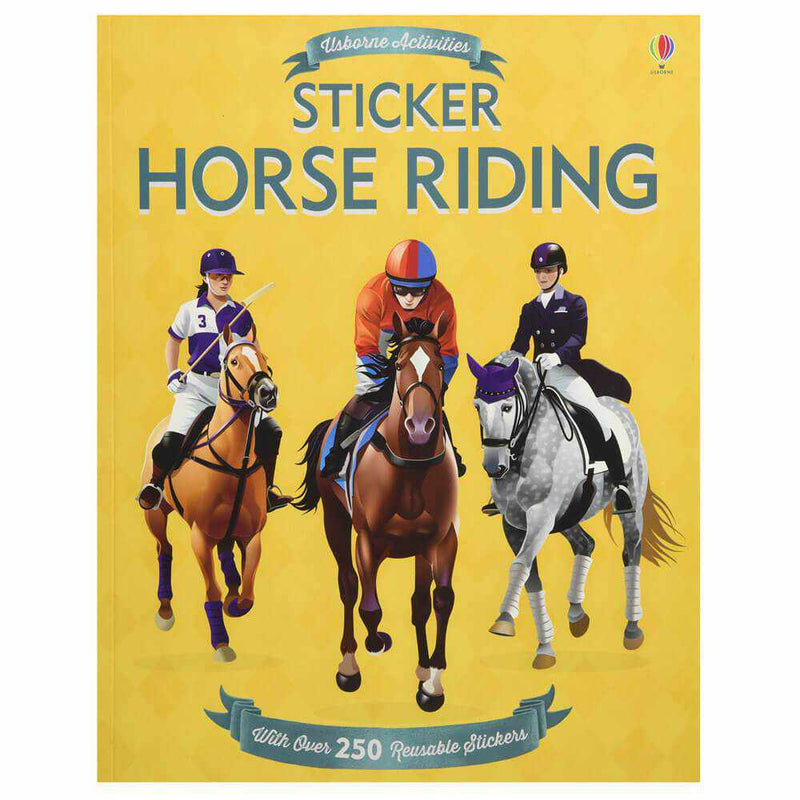 Usborne Horse Riding Sticker Dressing