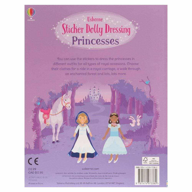 Usborne Princess Sticker Dolls