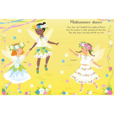 Usborne Summertime Fairies Little Sticker Dolls