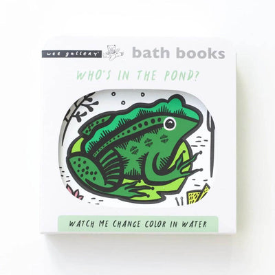 Wee Gallery Who's in the Pond Bath Book